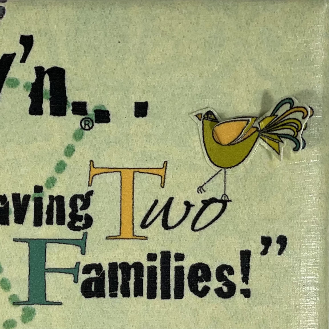 Joy of Having Two Families