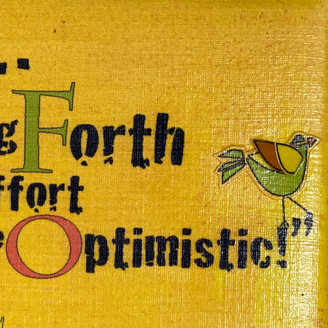 Being Optimistic