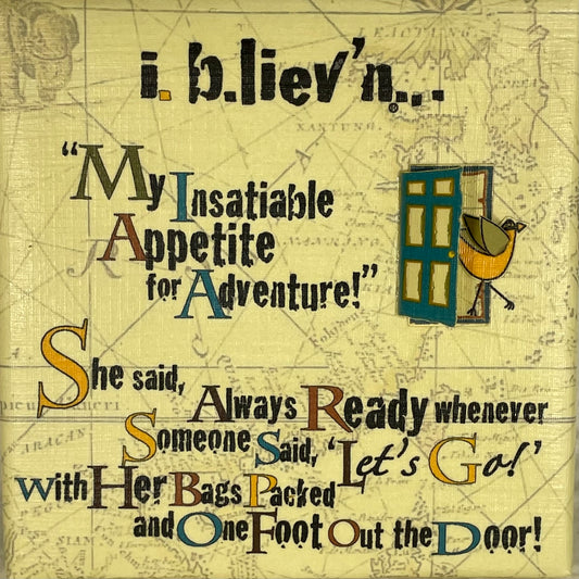 Appetite For Adventure