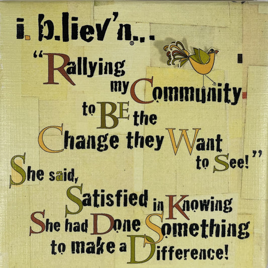 Rallying My Community